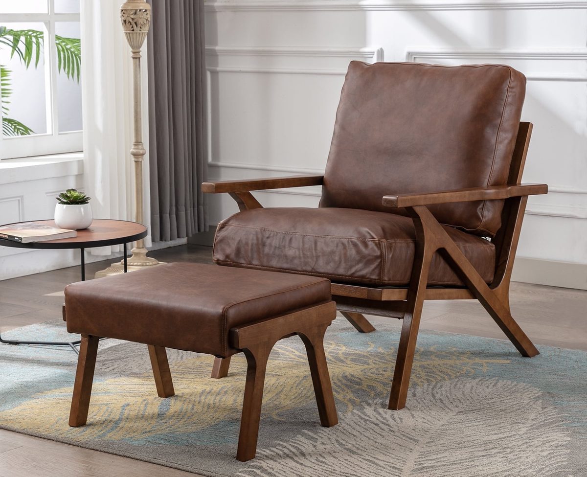 Tanjore chair - with ottoman