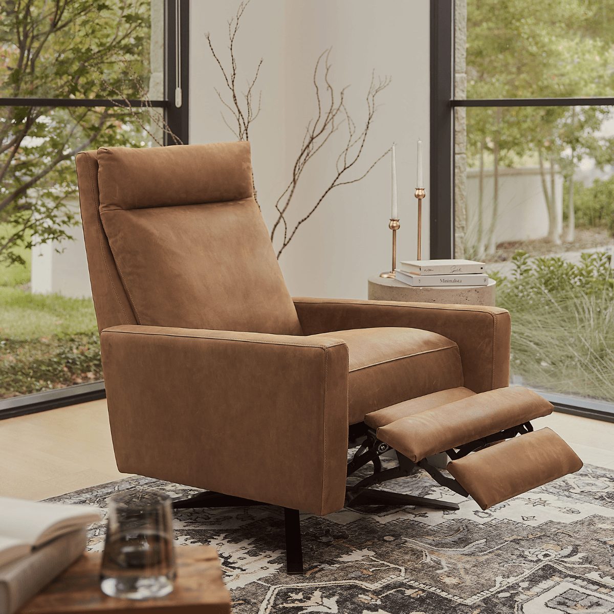 Plush Power Recliner