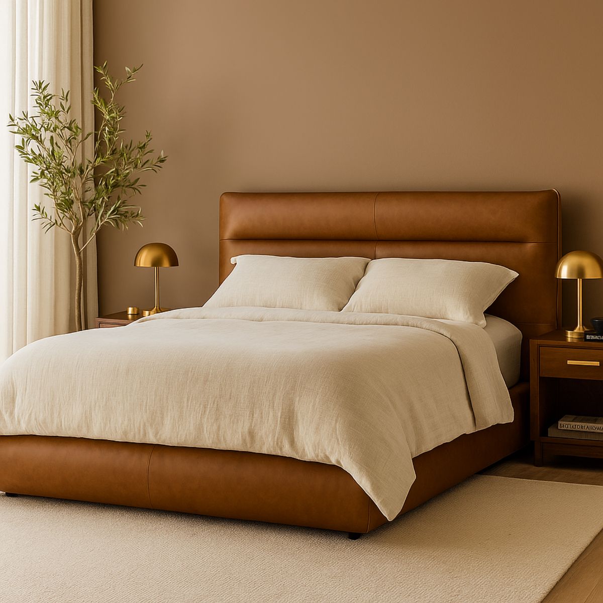 Leather Beds